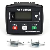 VehiclePro HGM1790N Generator Start Control Module Momentary Start | Auto Start Generator Controller for Single Unit Automation and Monitoring Control