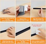 flintronic Self-Adhesive Bath Sealant Strip 5m PVC Sealant Tape 20mm Wide view 6