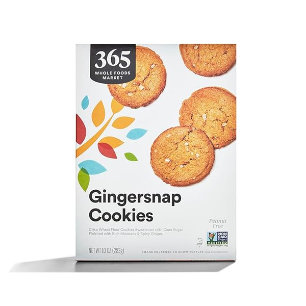 365 BY WHOLE FOODS MARKET, COOKIES GINGER SNAP,...