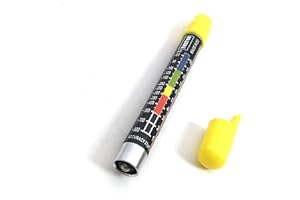 KAKALOTE Paint Thickness Gauge,Paint Coating Tester,Car Body Damage Detector,Crash-Test Check,Auto Lak Test,Car Paint Film Tester Pen-Type Paint Thickness Tester with Magnetic Tip