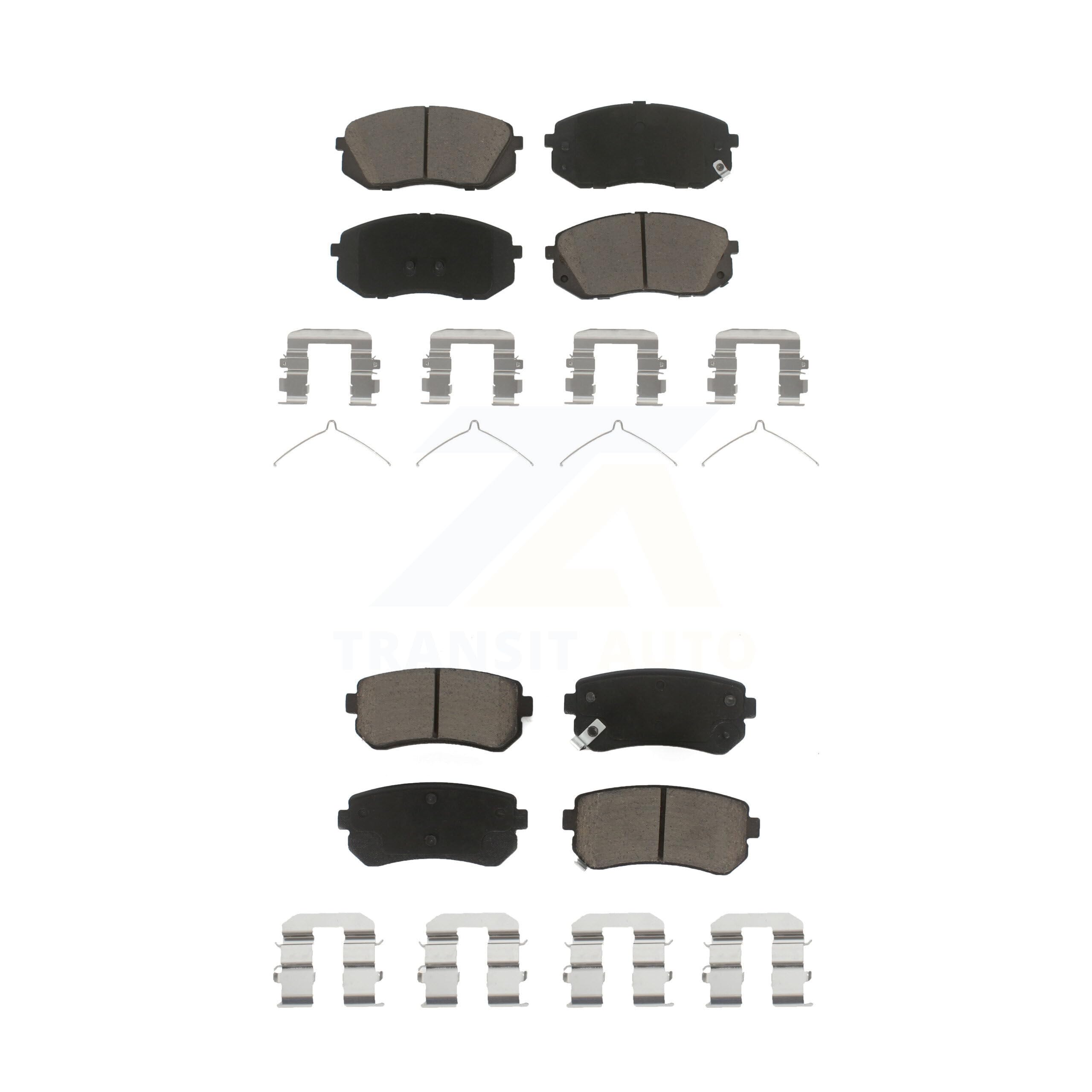 CMX Front Rear Ceramic Brake Pads Kit Replacement