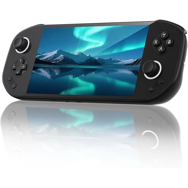 Consola Retro Portátil R50s Con 20.000+ Juegos, Pantalla IPS De 4 Pulgadas, Batería De 3000 MAh Y 20 Emuladores (64 GB, Blanco)
