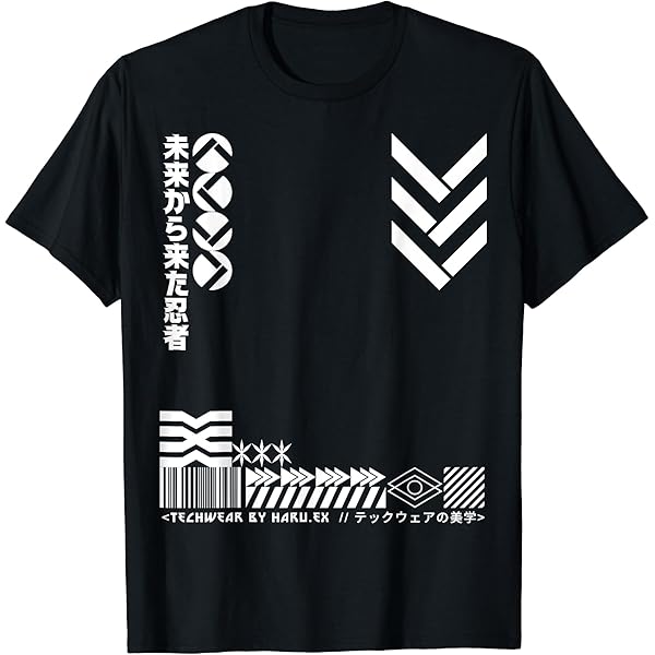 人気！Beautiful T Shirts！新品、タグつき Amazon.com: Techwear Ninja Streetwear // Techwear T-Shirt