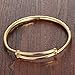 Tiffinys Jewelry Love Bangle Bracelet Elegant Christmas Flower Bangles for Women Girls Charming and Sparkles Gold Plated Copper Adjustable Classical Cuff Bracelets Gift for Xmas Bridal Female