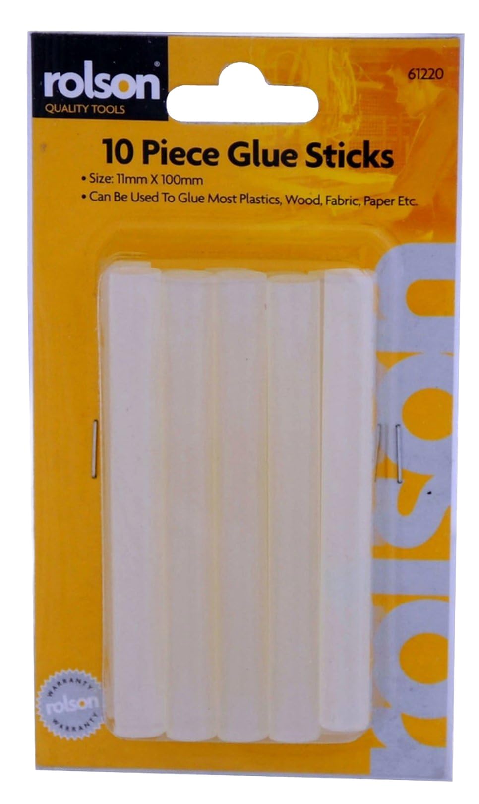 Rolson 61220 10 pc 100 x 11.2 mm Glue Sticks
