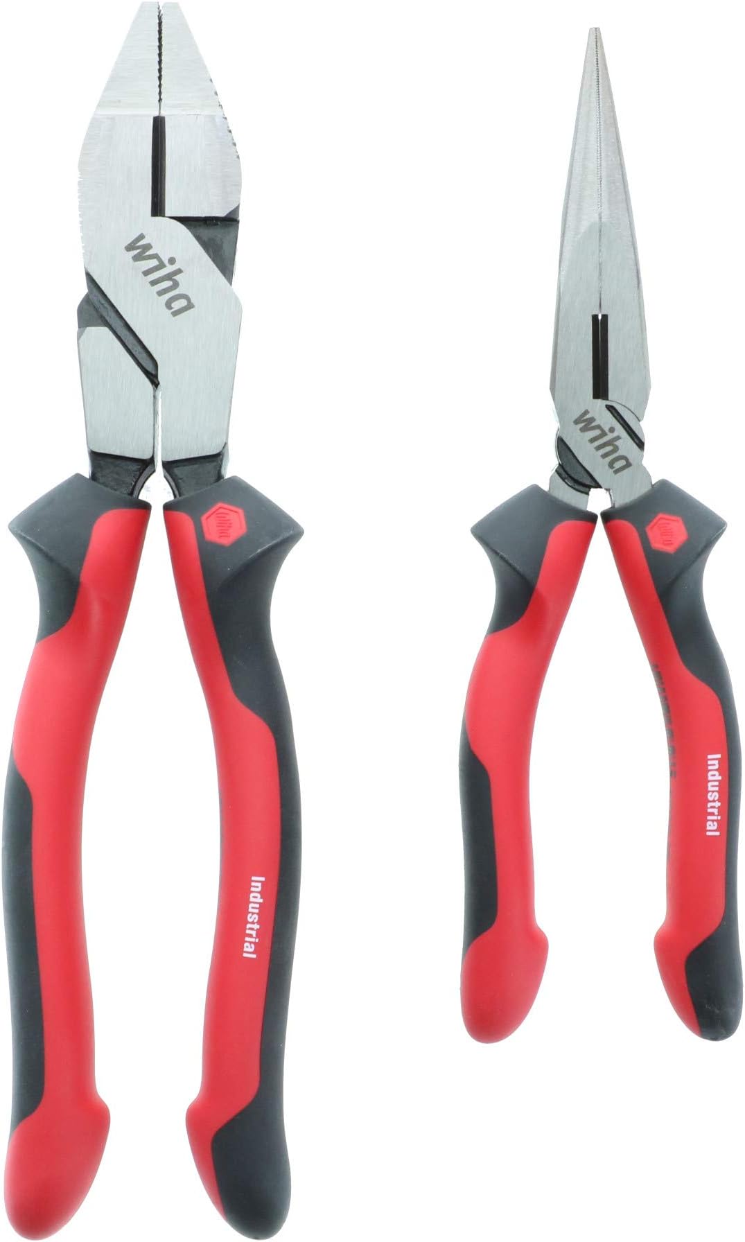 Wiha30961 2 Piece Industrial Classic Grip Pliers Set