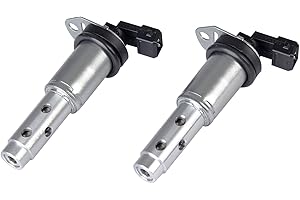 WSGTYOX 11367585425 Variable Valve Timing Vanos Solenoid VVT 2 Pcs | Compatible With BMW 325i 328i 330i 335i 525i 528i 530i 5