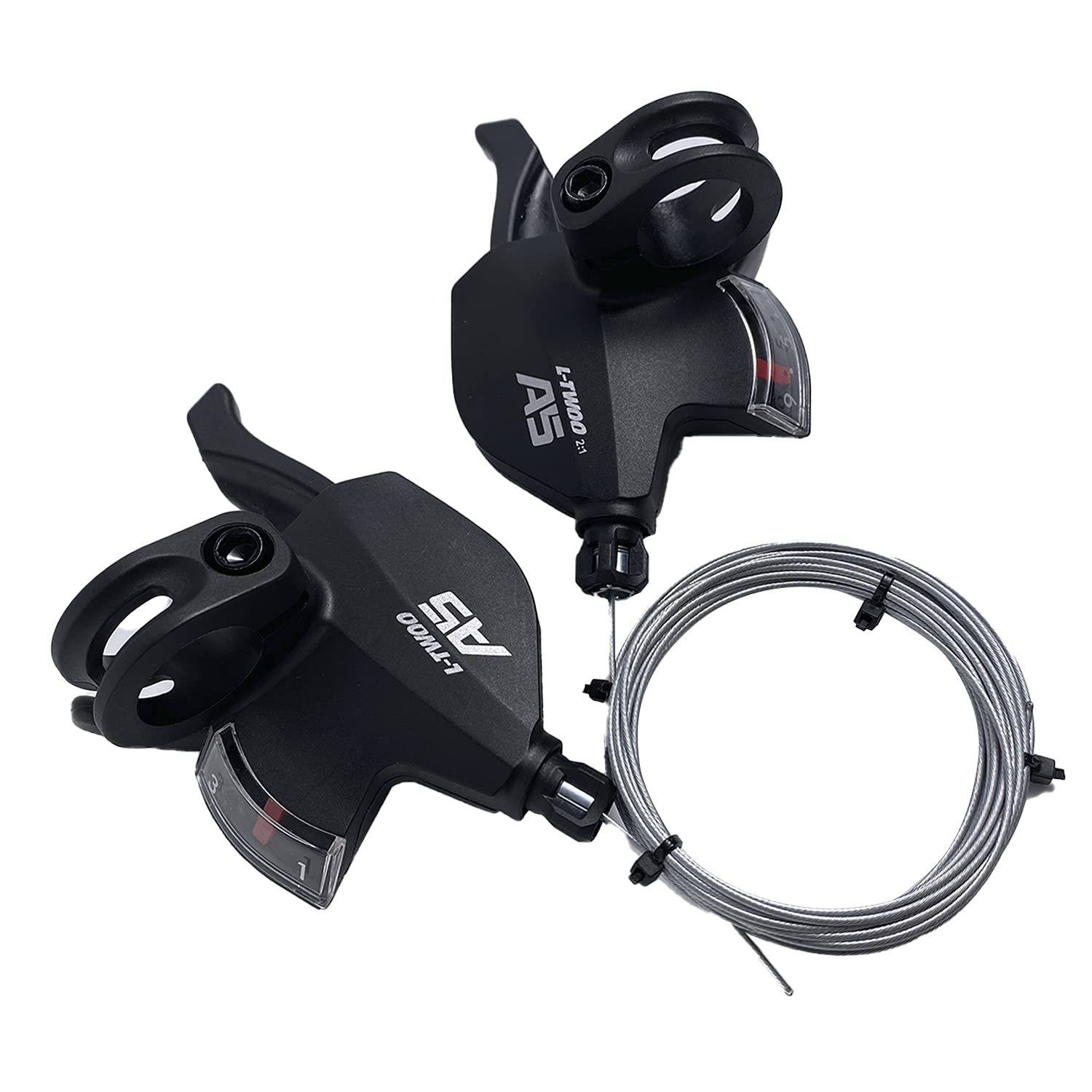 Chooee Bike Gear Shifter 9/10 Speed,Mountain Bike Gear Shifter 3 x 9/10 Left and Right Shift Lever for Shimano/sram …