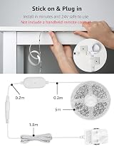Lepro S1 AI Smart LED Strip Lights 5M RGB IC Alexa Google WiFi Music view 9
