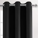 DWCN Blackout Curtains 46x54 Inch 2 Panels Eyelet Thermal Room Darkening view 2