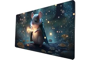 STORKY MTG Playmat, Game Play Mat for MTG TCG 24 x 14 inches Trading Card Inked Game Playmats with Storage Bag Smooth Rubber Surface Battle Game