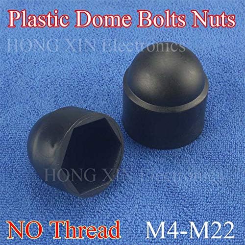 M4 M5 M6 M8 M10 M12 M14 M16 M18 M20 M22 Plastic Metric e Bolts Nuts Caps Cover Hex Screws Nut Nut No Thread M22-5pcs