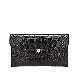Makcr Joacbv Luxury Crocodile Embossed Wallet for