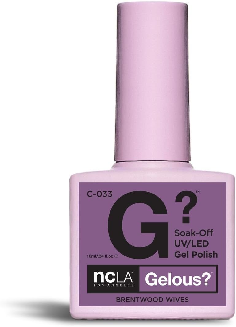 NCLA Los Angeles Gelous? Soak-Off UV/LED Gel Nail Polish - Brentwood Wives 10ml