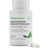 BIOptimizers Magnesium Breakthrough 500mg, 7 Forms of Magnesium 60 Capsules | Glycinate, Malate, Citrate &amp; More for Restful Sleep, Stress Resilience &amp; Muscle Recovery