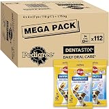 Pedigree DentaStix Daily Dental Chews Small Dogs 5-10 kg Megapack 112 Sticks view 3