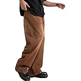 Men's Baggy Jean Vintage Hip Hop Jeans Causal Dance Skateboard Denim Pants