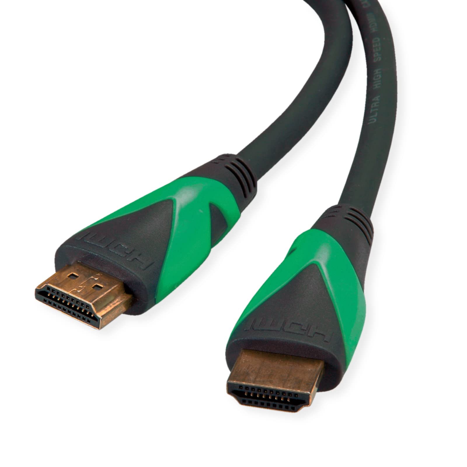 ROLINE GREEN ATC 8K HDMI Ultra HD Cable with Ethernet, ST/ST, Black, 2 m
