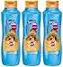 Suave Kids 3 in 1 Shampoo Conditioner and Body Wash, Razzle Dazzle Raspberry, 22.5 Ounce (Pack of 3) Packaging May Vary