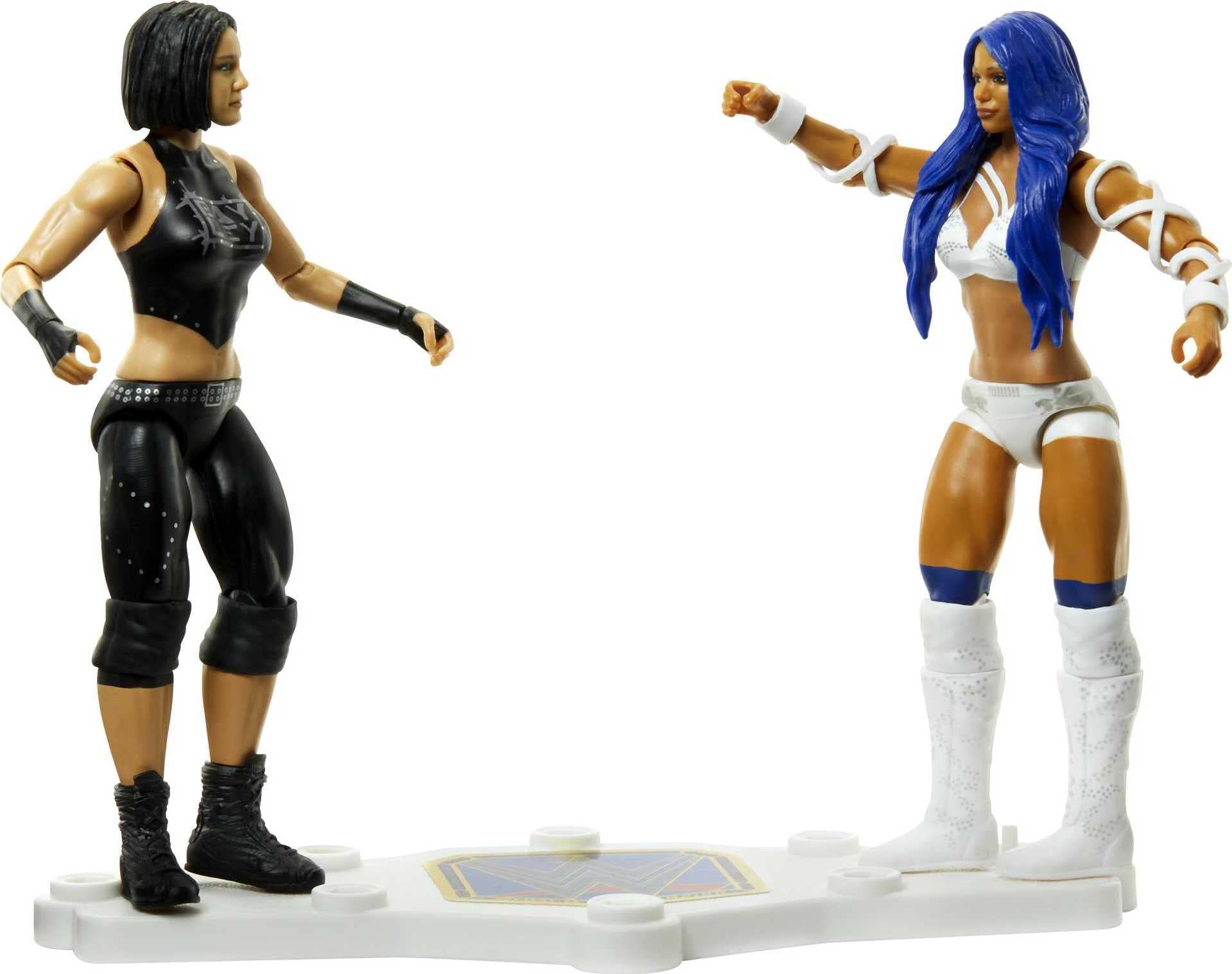 WWE Action Figure - Championship Showdown Series #9 - Bayley VS Sasha Banks