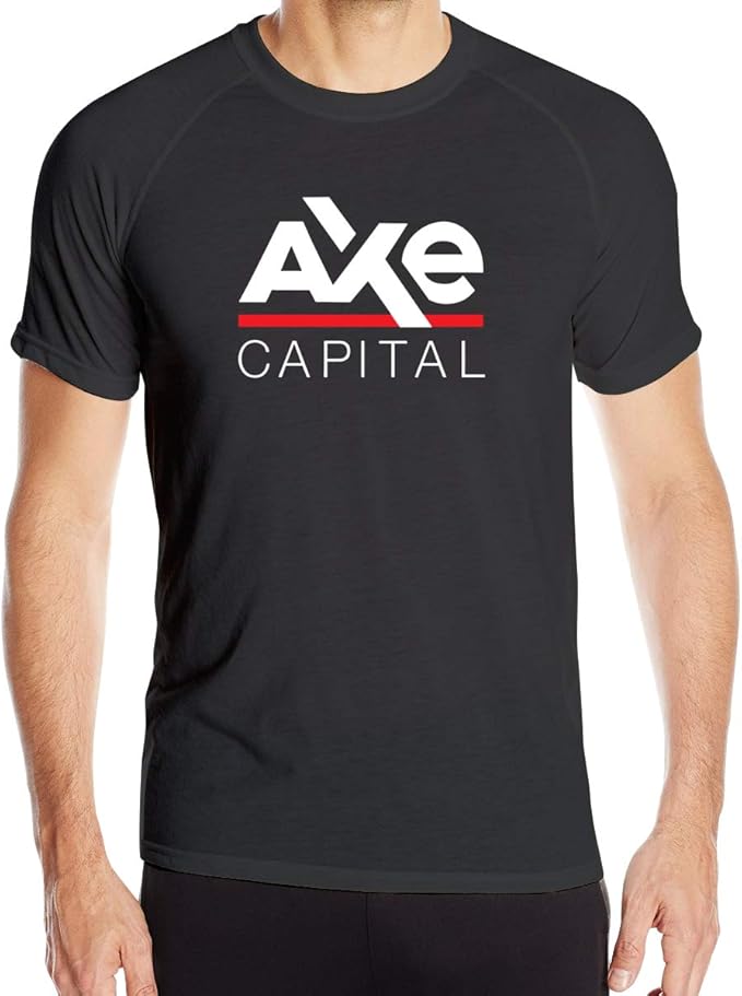 Axe Capital Logo Men's DryFit Moisture Wicking Active Athletic