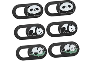 SECFOU 6pcs Webcam Cover Slide Privacy Slider Set for Laptop Tablet Pc Anti-Peeping Camera Protection Accessories for Remote 