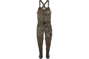 Drake Waterfowl® Neoprene Chest Wader, Waterproof Waders, Knee Pads and 1600g Thinsulate Boots, DryFuse Seam Technology