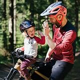 GRTLPOK Kids Bike Seat Front Mounted for Mountain Bikes 2-5 yrs Seat & Handle view 7