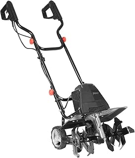 BRAST elektrische Motorhacke 1500 Watt 45cm Arbeitsbreite 22cm Arbeitstiefe 24 Hackmesser Ackerfräse Kultivator Gartenfräse