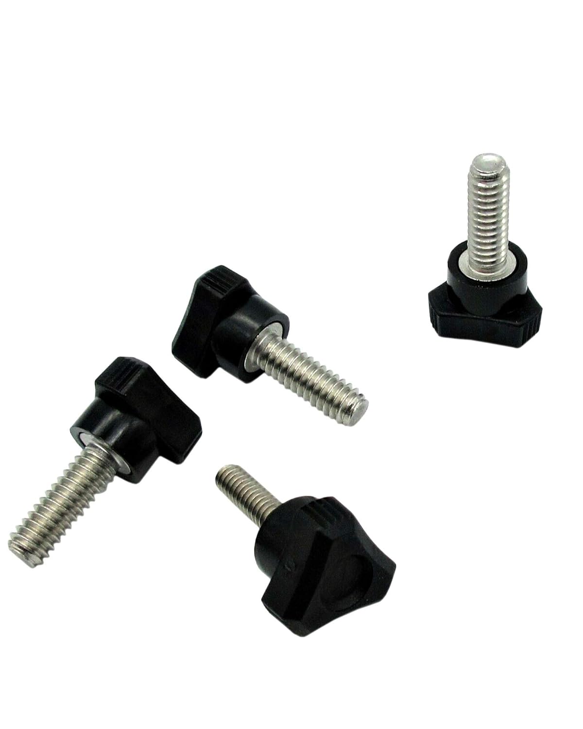 Knurled Thread Clamping Knob Knobs with Threaded Stud Knurled Thumb Screw 1/420 Three Arm Knob