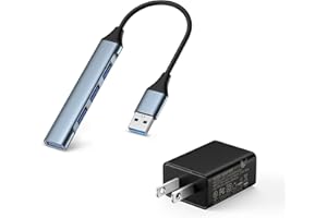 YEAOI Multicharger for MagicBand+ and Magic Band, 4-in-1 Charging Hub with Power Adapter