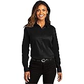 Port Authority Ladies Long Sleeve SuperPro React Twill Shirt