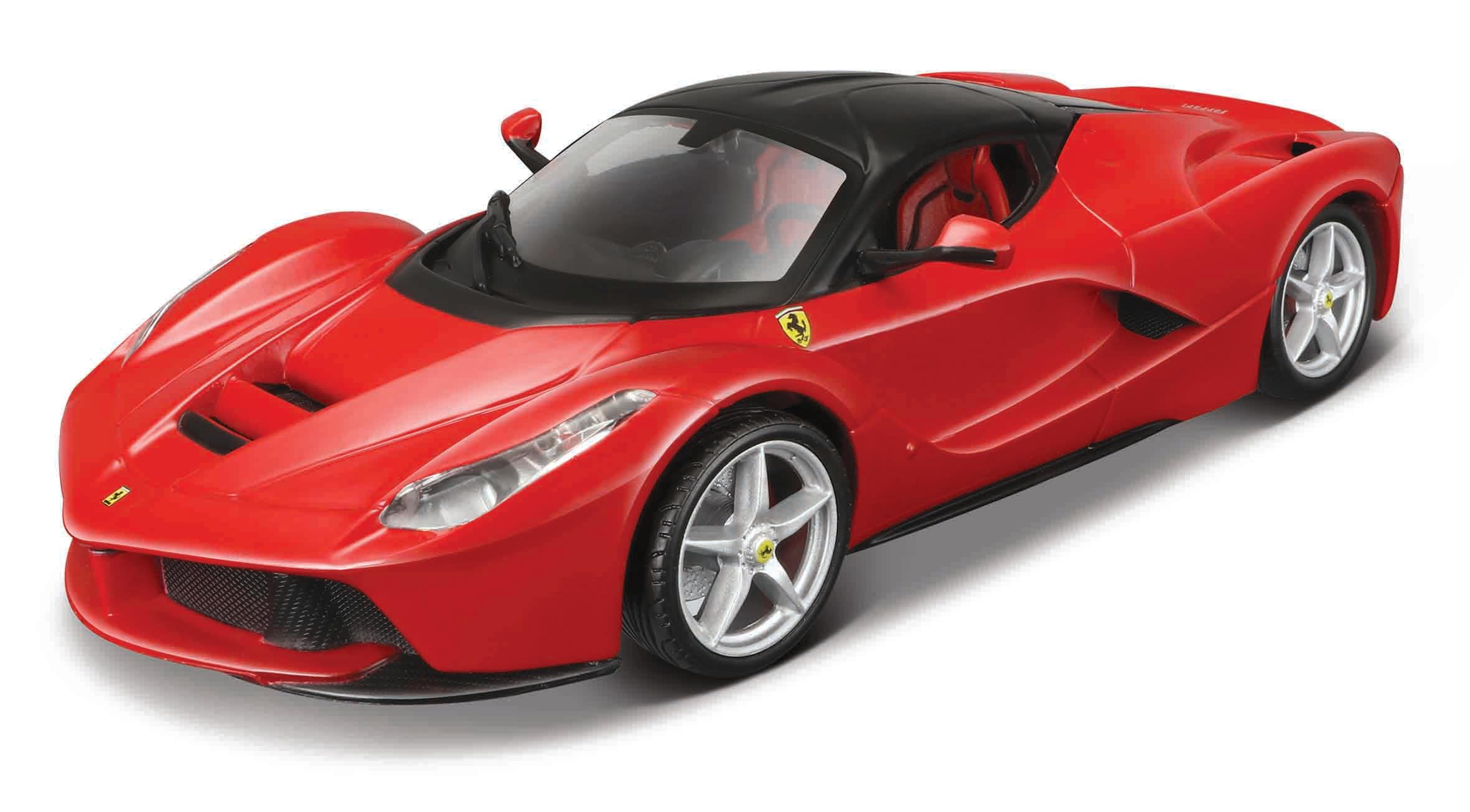 Maisto 39129 1:24 Scale Building Kit LaFerrari Model Car (Red/Black)