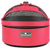 Sleepypod&reg; Mobile Pet Bed, Crash Tested Cat/Dog Car Seat + Carrier, Pink
