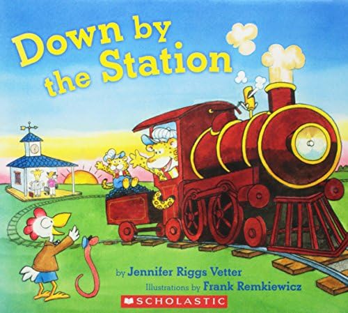 Amazon.com: Down by the Station (Classic Books with Holes 8x8 with