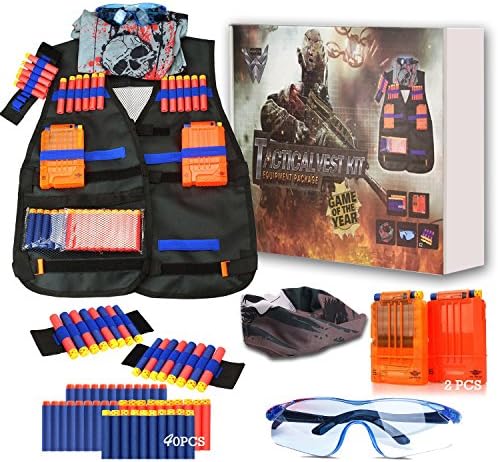Tactical Nerf Vest Kit for Nerf Guns N-Strike Elite Series LEVENUSTAR