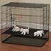 ProSelect Puppy Playpens with Plastic Pan - Small, Black 36