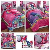 DreamWorks Trolls Complete  Girls Comforter Set - Twin