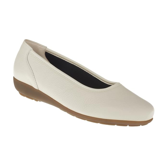 Natural Feet Damen Ballerina | Echtes Hirschleder | Weite H | Hallux geeignet