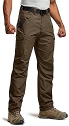 CQR Men's Ripstop Work Pants, Water Resistant
