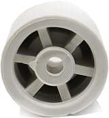 fiXte Medium Wall Floor Mounted Rubber Door Stopper Bump Stop 28mm White Pack view 4
