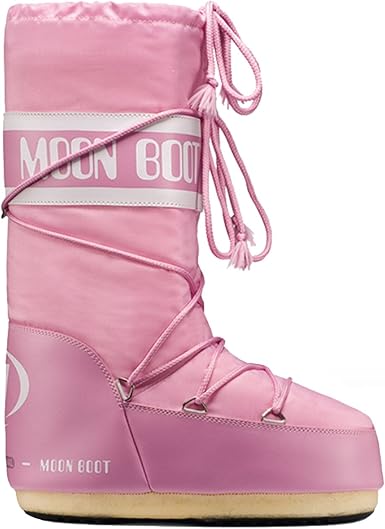 pink fur moon boots