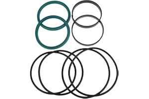 IEQFUE Seal Kit Steering Cylinder 8M0045604 8M0118141 FSM035 Compatible with Mercury Verado