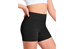 Somaibo Girls Dance Shorts Kids Bike Gymnastic Volleyball Cartwheel High Waisted Short for Youth