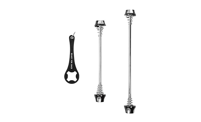 RFR Fahrrad Spannachsen - Set mit Diebstahlschutz schwarz