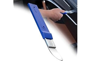 iGoevo Auto Trim Removal Tool,Pry Bar 4140 Pry Tool,Upgrade Door Panel Removal Tool with Non-Slip Grip, Metal Pry Tool Car Trim Removal Tool