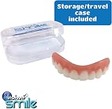 Instant Smile Comfort Fit Flex Cosmetic Upper Teeth Bright White Veneer view 8