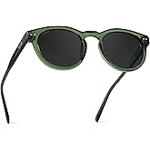 WearMe Pro Round Polarized Sunglasses for Women - Retro Classic UV400 Protection for Driving & Everyday Wear