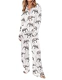 SHESHOW Satin Pjs Sets for Woman 2 Piece SLeepwear