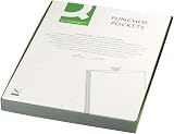 Q-Connect Punched Pocket A4 50 micron Orange Peel Pack of 100 view 4